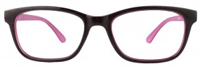 Blues Brown Pink Rectangular Eyeglasses
